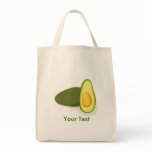 Avocado Grocery Tote Bag