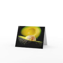 Avocado Note Card - Customised