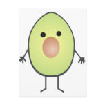 avocado postcards