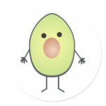 avocado stickers
