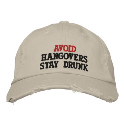 AVOID EMBROIDERED BASEBALL CAP by Telash