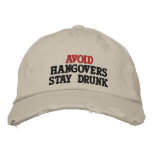 AVOID embroidered hats