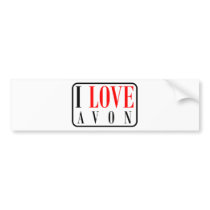 Avon, Alabama City Design Bumper Stickers