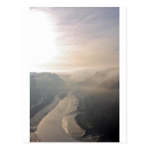 Avon Gorge in the mist Postcards