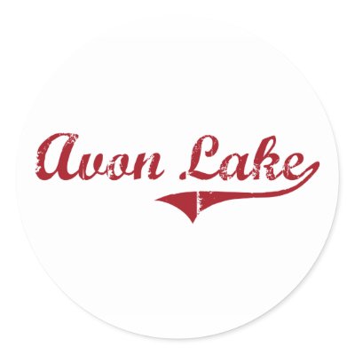Avon Lake Ohio Classic Design Stickers by cityshirt
