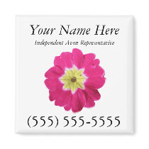 Avon Magnetic Business Card