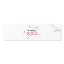 AVON Rocks! Bumper Stickers