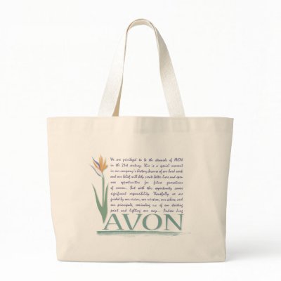 Avon Values of Business Tote Bags by beckazar
