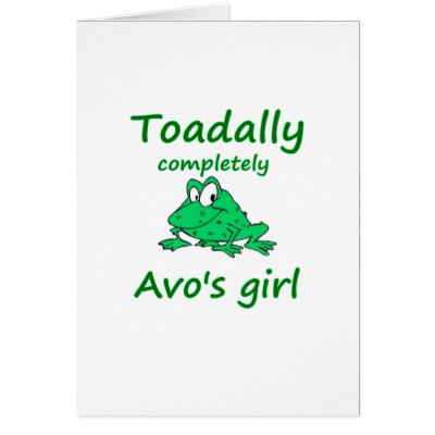 avo's girl card by worldsbestfamily