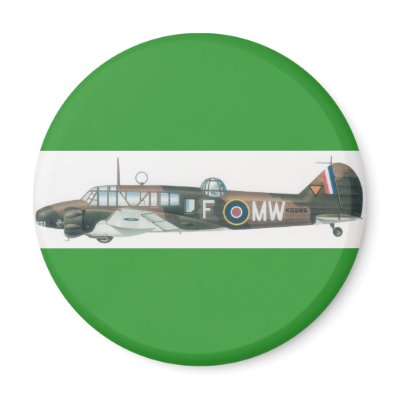 AVRO ANSON FRIDGE MAGNETS by Bull_City