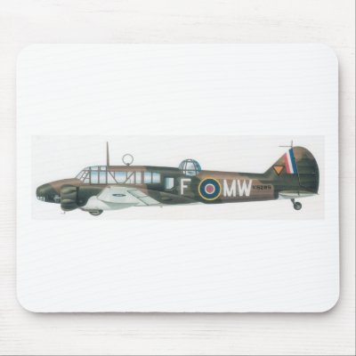 AVRO ANSON MOUSEPAD by Bull_City