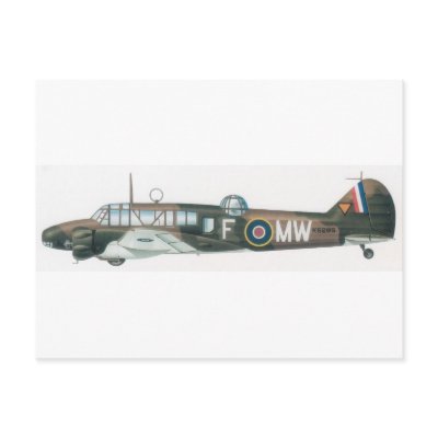 AVRO ANSON POSTCARD by Bull_City