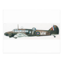 AVRO ANSON POSTCARD