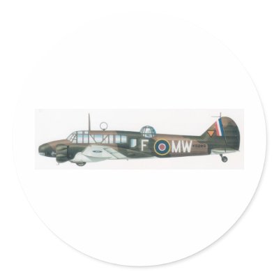 AVRO ANSON STICKERS by Bull_City