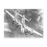 Avro Lancastrian Post Card