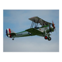 Avro Tutor Postcard