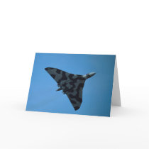 Avro Vulcan B2, XH-558 Greeting Card