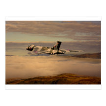 Avro Vulcan Bomber XH558 Postcards