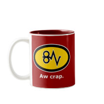 "Aw Crap, Paper Jam!" Mug