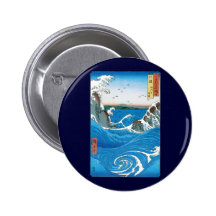 Awa Province, Naruto Whirlpools by Ando Hiroshige Pin