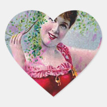 AWAITING MY VALENTINE'S CALL.jpg Heart Sticker