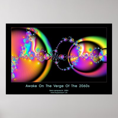 Awake On The Verge Of The 2060s Poster by hyperraum