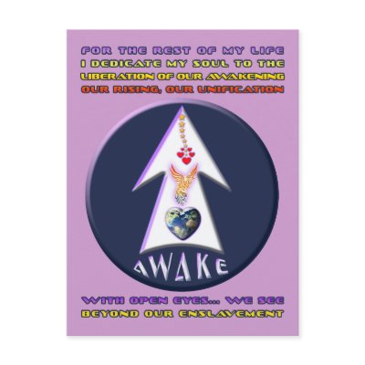 AWAKE Postcard by FNT_AWAKE