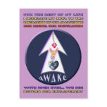 AWAKE Postcard