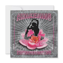 Awakening Card - greeting, invitation