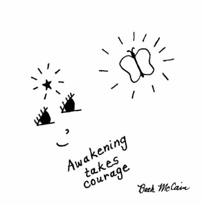 'Awakening Takes Courage' Photo Sculpture by bethandlee