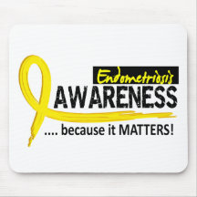 Awareness 2 Endometriosis Mouse Mat