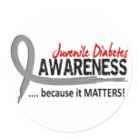 Awareness 2 Juvenile Diabetes Stickers