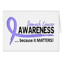 Awareness 2 Stomach Cancer Greeting Card