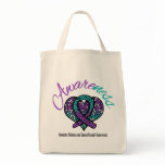 AWARENESS Domestic Violence & Sexual Assault Tote Bags