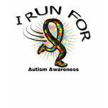 Awareness I Run For Autism t-shirts