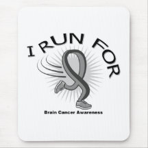 Awareness I Run For Brain Cancer Mouse Pad