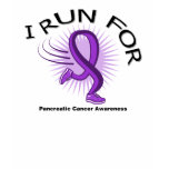 Awareness I Run For Pancreatic Cancer t-shirts