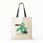 Awareness - Liver Cancer Ribbon Canvas Bag