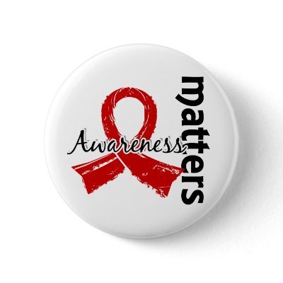 Awareness Matters 7 AIDS Pins by awarenessgifts