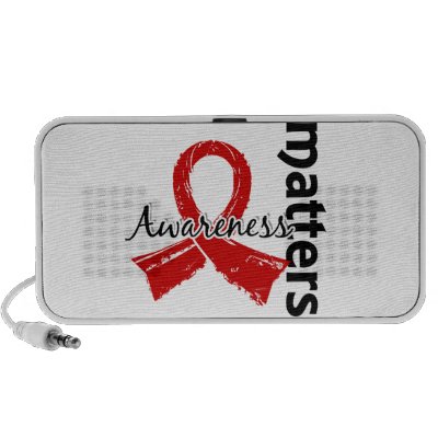Awareness Matters 7 AIDS Ipod Speaker by awarenessgifts