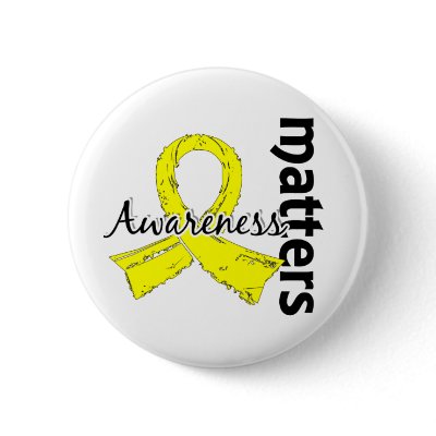 Awareness Matters 7 Bladder Cancer Pinback Button by awarenessgifts