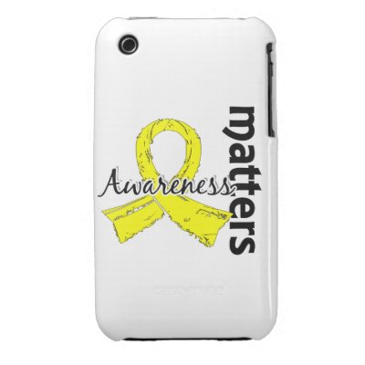 Awareness Matters 7 Bladder Cancer Iphone 3 Case by awarenessgifts