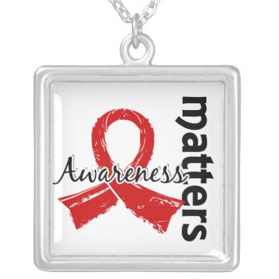 Awareness Matters 7 Blood Cancer Pendants by awarenessgifts