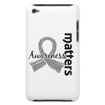 Awareness Matters 7 Brain Cancer Barely There Ipod Cases by awarenessgifts