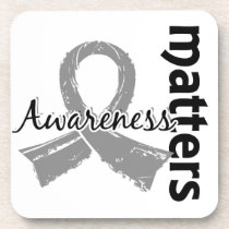 Awareness Matters 7 Brain Tumour cork coasters