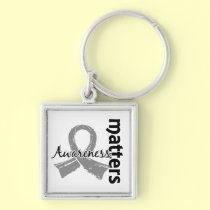 Awareness Matters 7 Brain Tumour keychains