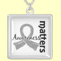 Awareness Matters 7 Brain Tumour necklaces