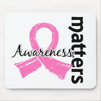 Awareness Matters 7 Breast Cancer Mousepad by awarenessgifts