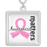 Awareness Matters 7 Breast Cancer Personalised Necklace