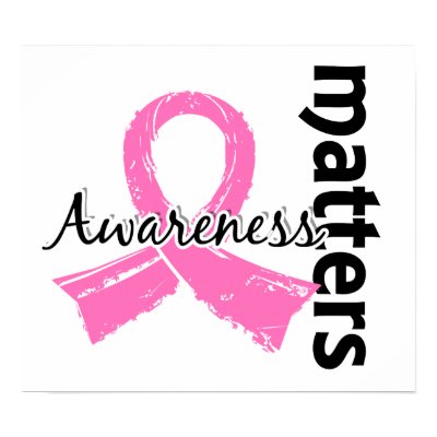 Awareness Matters 7 Breast Cancer Print by awarenessgifts